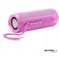 Parlante Bluetooth Netmak 10W (NM-FLOW-P) Rosa – 50% OFF