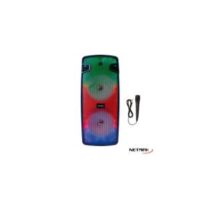 Parlante Karaoke BT con panel Led RGB Netmak (NM-YANKEE)