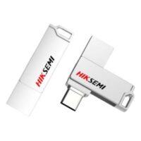 Pendrive Dual 128GB Hiksemi Metalico HS-USB-E327C-128GB-U3-SILVER