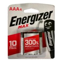 Pila Energizer Alcalina AAA Blister X4 1.5V (AAA BP4)