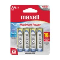 Pila Maxell Alcalina AAA Blister x4 1.5V (AAA-4BP) (BP X24)