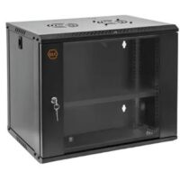 Rack 19” 9U 450mm GLC Eco Mural (GLC-ECOMURAL-9U450) Negro