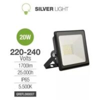 Reflector Led 20W Luz Fria SilverLight (QREFL000007)