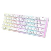 Teclado Gamer Mecanico USB Solarmax (GMKB76CW) Blanco