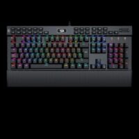 Teclado USB Gamer Mecanico Redragon Yama Negro (K550RGB-1)