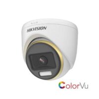 Camara CCTV 2.8 Mm Domo Int/ext 1080P Hikvision Color Vu (DS-2CE72DF3T-FS)