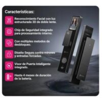 Cerradura Ezviz Smart Face Antirrobo (CS-DL50FVS R101-WBP-GR)