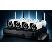 Combo WIFI 4 Camaras Inalambricas + NVR WS04 Pronext
