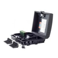 FBD Caja Exterior FTTH 2X16 C/Agarre Reforzado Negro (GLC-FDB-001-04)