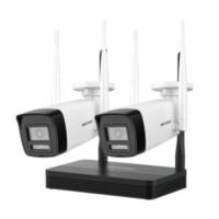 Kit NVS IP 2 Bullet 2mp Wi-Fi Hikvision (NKS422W0H)