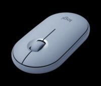 Mouse Inalambrico Logitech M350 Pebble (910-005773) Azul