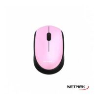Mouse Inalambrico Netmak (NM-M680-P) Rosa