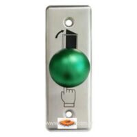 Pulsador RTE Aluminio + Baton Verde Slim (A28M2-G) 3455