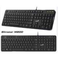 Teclado USB Genius SlimStar M200